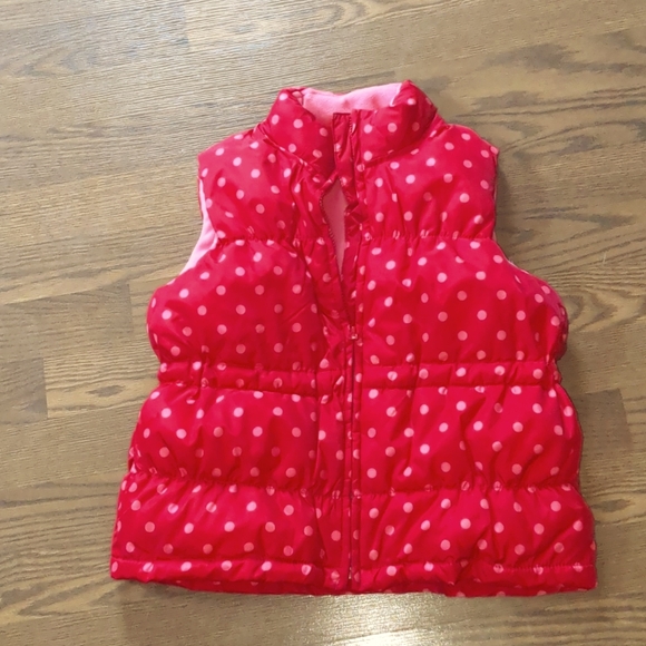 Gymboree Girls Winter Puffer Vest - Picture 1 of 2